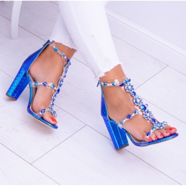 Sandale Lu Boo Cubic Zirconia Benzină Taylor multicolor 1