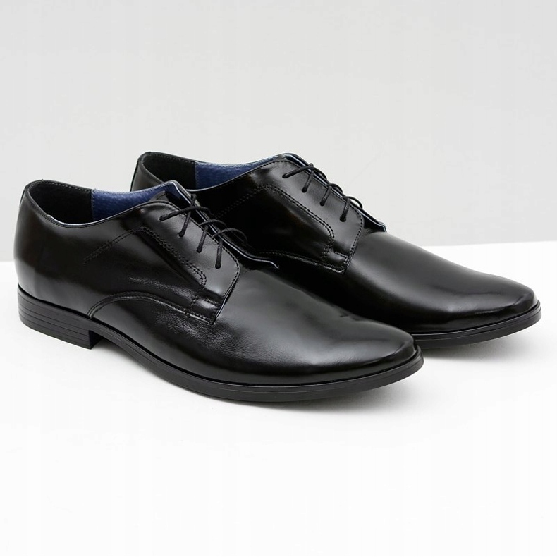 Bednarek Polish Shoes Brogues pentru bărbați Bednarek Pantofi eleganți din piele elegantă negru Peter 1