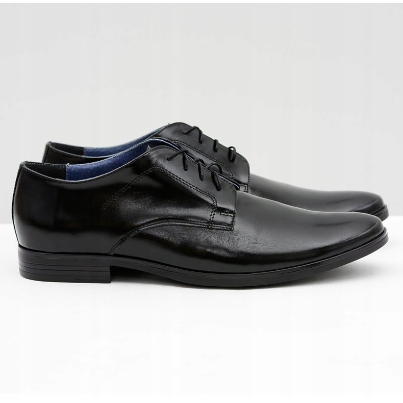 Bednarek Polish Shoes Brogues pentru bărbați Bednarek Pantofi eleganți din piele elegantă negru Peter 2