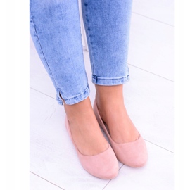 PS1 Balerini roz de piele de damă Bueno 2 PS1 Balerini roz de piele de damă Bueno 2