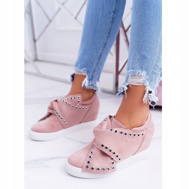 Adidași de damă Wedges Lu Boo Pink Margo roz 1