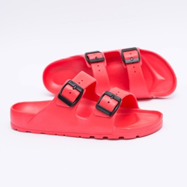 Flameshoes Papuci ușori pentru femei Garden Red roșu 2