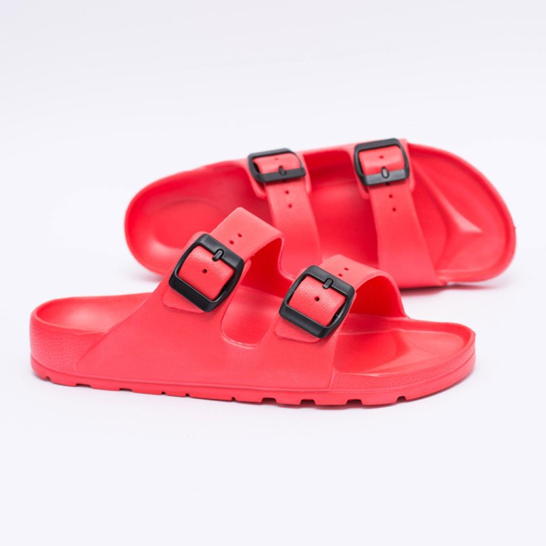 Flameshoes Papuci ușori pentru femei Garden Red roșu 2