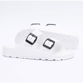 Flameshoes Papuci pentru femei Light Garden White alb 1
