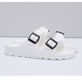 Flameshoes Papuci de grădină albi pentru bărbați 1