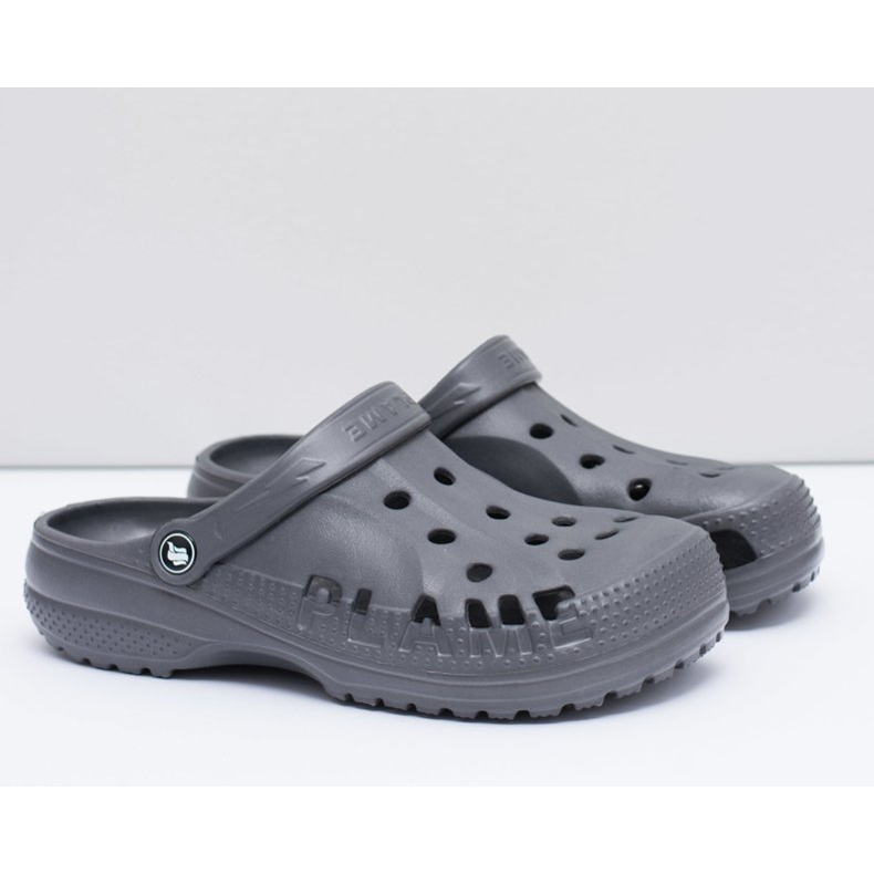 Flameshoes Papuci Barbati Pentru Piscina Kroksy Eva Grey gri 1