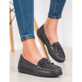 SHELOVET Mocasini confortabili negru 2 SHELOVET Mocasini confortabili negru 2