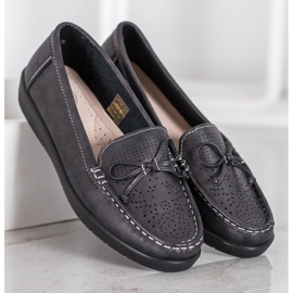 SHELOVET Mocasini confortabili negru 1 SHELOVET Mocasini confortabili negru 1