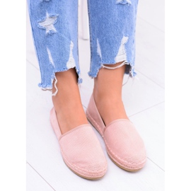 Espadrile de damă Estelle Powder Pink roz 2