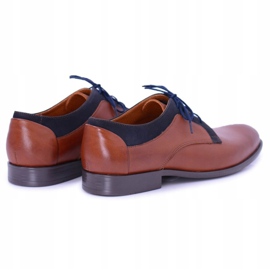 Bednarek Polish Shoes Pantofi bărbați Bednarek Piele elegantă Maro Maksim 1