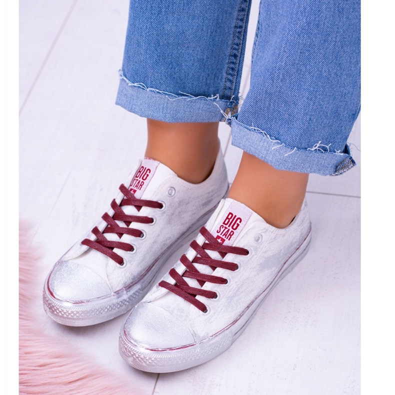 Adidași Big Star White Silver Plated BB274014 alb 2