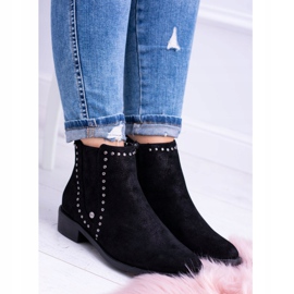 Cizme Big Star Black Jodhpur pentru femei BB274529 negru 2