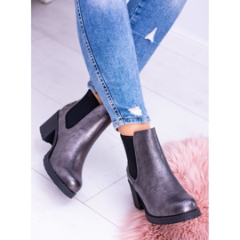 Sergio Leone Cizme gri închis Pe postarea Megusto negru 2