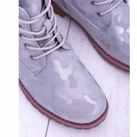 EVE Cizme Tineret Gri Călduroase pentru copii Trappers MoroStyle 1