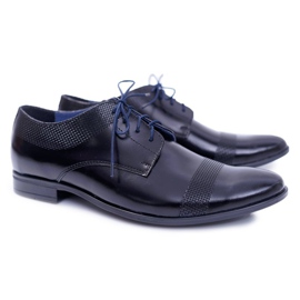 Bednarek Polish Shoes Brogues pentru bărbați Bednarek Elegant Leather Black Maestro negru 1