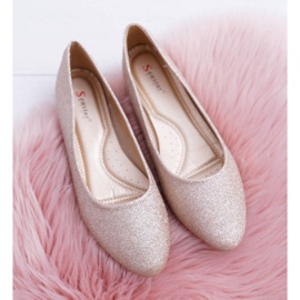 PS1 Balerini pentru femei Glitter Golden Fifi de aur 2