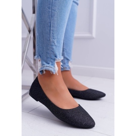 PS1 Balerini pentru femei Glitter Black Fifi negru 1