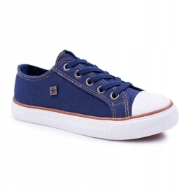 Adidași pentru copii Big Star Navy Blue DD374086 albastru marin 1