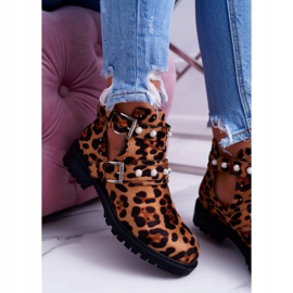 NFR Cizme Panther cu decupaje Cadenza maro 2 NFR Cizme Panther cu decupaje Cadenza maro 2