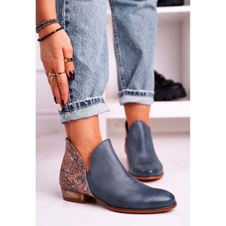 Cizme plate pentru femei Maciejka Spring Leather Blue Navy 04091-27 albastru 2 Cizme plate pentru femei Maciejka Spring Leather Blue Navy 04091-27 albastru 2