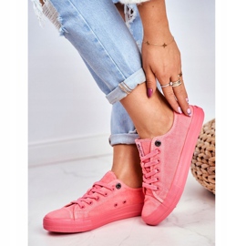 Adidași pentru femei Big Star Pink DD274444 roz 1