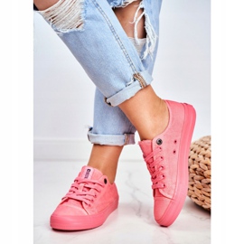 Adidași pentru femei Big Star Pink DD274444 roz 2