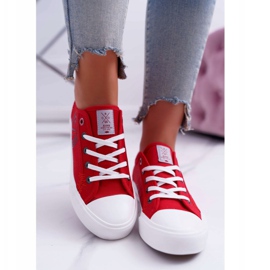 Adidași pentru femei Cross Jeans Roșu DD2R4072 roşu 2