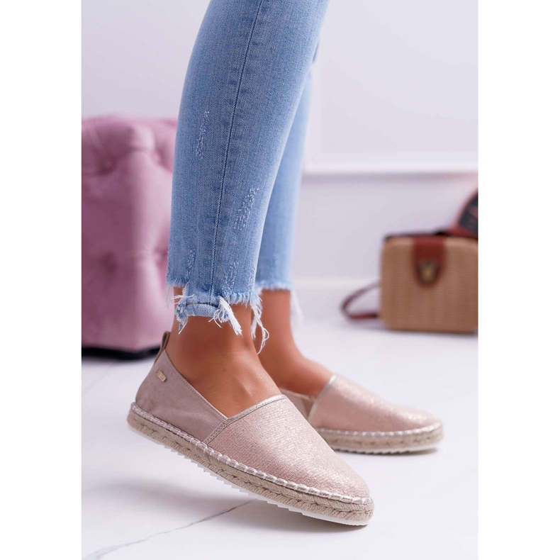 Espadrile pentru femei Big Star, talpă împletită bej DD274769 1
