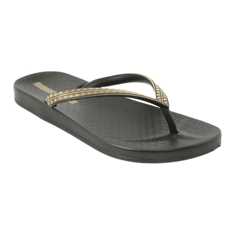 Ipanema 82763 flip-flops negre negru galben 1