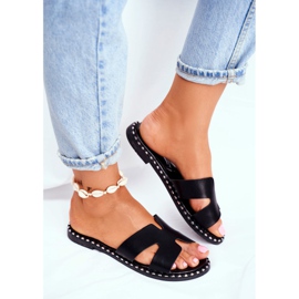 ADY Papuci de damă Jet Black Montiago negru 2