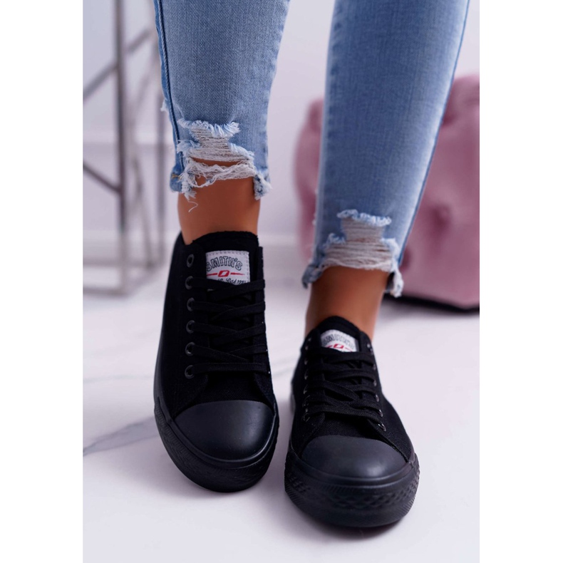 Smith's Adidași scurți pentru femei negri ai lui Smith negru 2