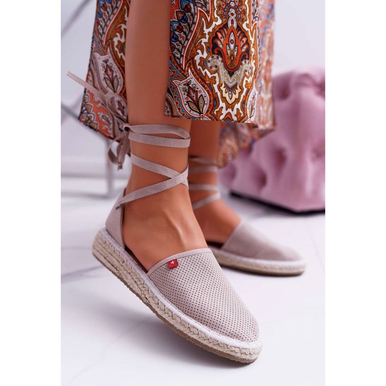 Espadrile pentru femei Big Star On Beige Platform DD274A193 bej 1