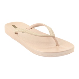 Ipanema 82763 flip-flops bej de aur 1