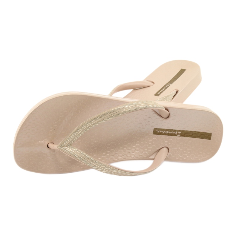 Ipanema 82763 flip-flops bej de aur 4