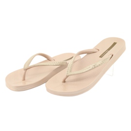 Ipanema 82763 flip-flops bej de aur 3