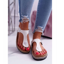 Încălțăminte albă pentru femei Big Star DD274130 2