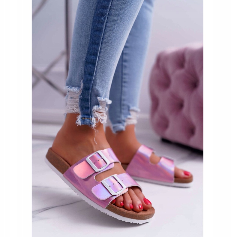 Papuci Violet Femei Big Star DD274136 1