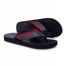 Papuci pentru bărbați Flip-flops Big Star Black DD174678 negru 1