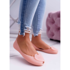 Balerini roz pentru femei Meliski Hearts Opacify 1