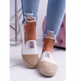 Espadrile de damă Cross Jeans White DD2R4044 alb 2