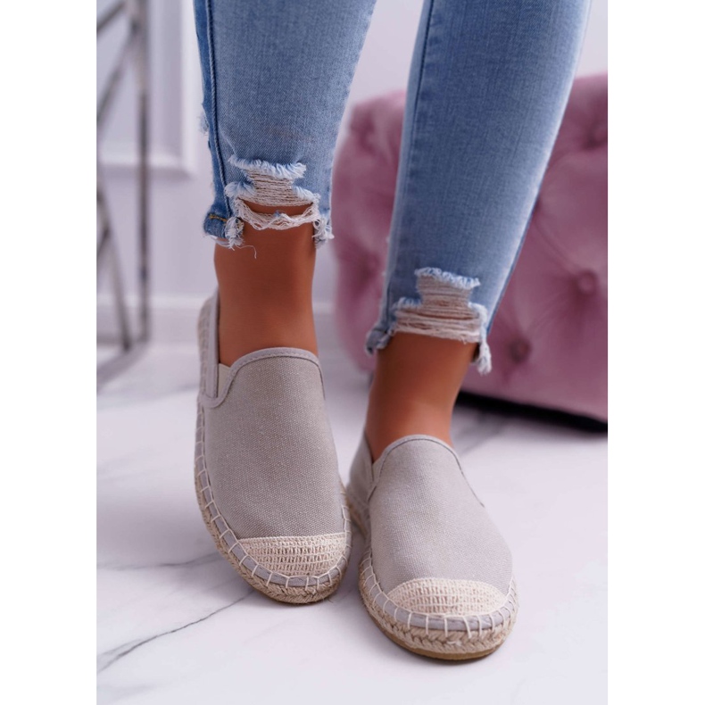 Espadrile de damă Cross Jeans Gri DD2R4104 2