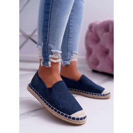 Espadrile de damă Cross Jeans Blue Navy DD2R4108 albastru marin 1 Espadrile de damă Cross Jeans Blue Navy DD2R4108 albastru marin 1