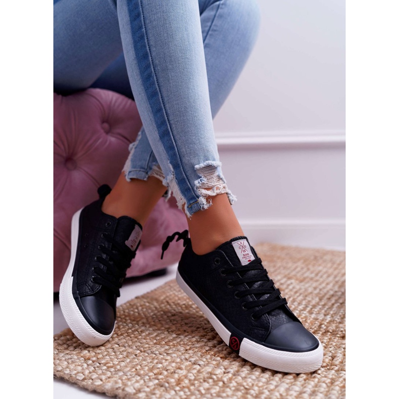 Adidași pentru femei Cross Jeans Negru DD2R4060 1