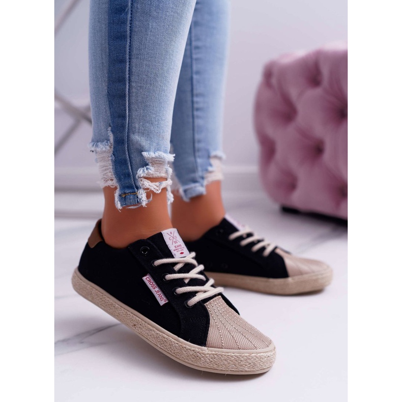 Adidași pentru femei Cross Jeans Negru DD2R4093 1