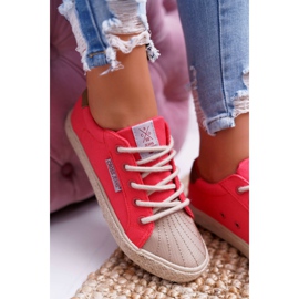 Adidași pentru femei Cross Jeans Roz DD2R4096 2