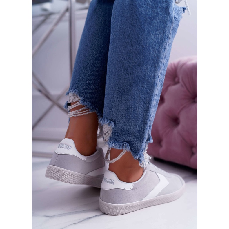 Încălțăminte sport pentru femei Big Star Grey DD274296 gri 2