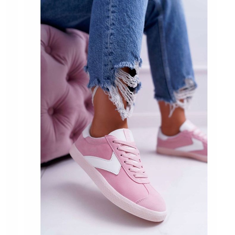 Pantofi sport pentru femei Big Star Pink DD274295 roz 1