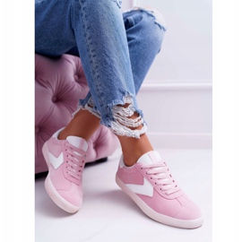 Pantofi sport pentru femei Big Star Pink DD274295 roz 2