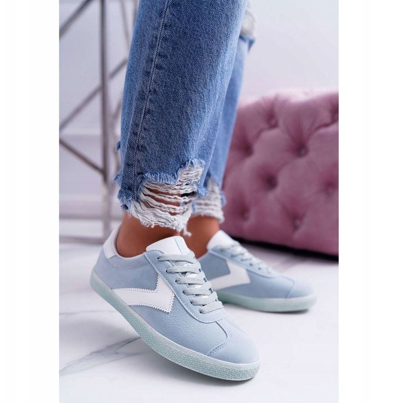 Încălțăminte sport pentru femei Big Star Blue DD274301 albastru 1