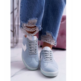 Încălțăminte sport pentru femei Big Star Blue DD274301 albastru 2